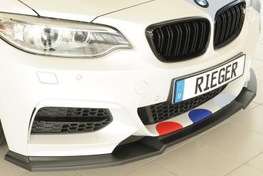 Rieger Spoilerschwert für BMW 2er F22/ F23 (1C) ABS schwarz matt (Lackierung erforderlich) Y 00035101