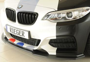 Rieger Spoilerschwert für BMW 2er F22/ F23 (1C) ABS schwarz matt (Lackierung erforderlich) Y 00035101