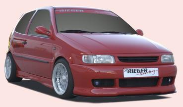 Rieger Frontstoßstange für VW Polo 4 (6N) ABS schwarz matt (Lackierung erforderlich) Y 00047053