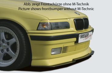 Rieger Spoilerlippe für BMW 3er E36 GFK unlackiert (Lackierung erforderlich) D 00049015