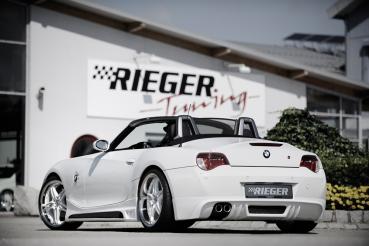Rieger Heckansatz für BMW Z4 (E85) ABS schwarz matt (Lackierung erforderlich) K 00050517