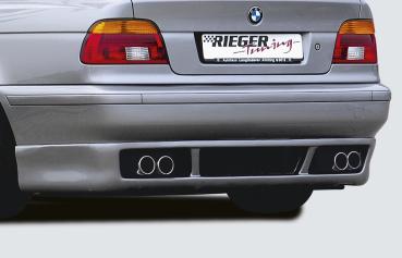 Rieger Heckansatz für BMW 5er E39 ABS schwarz matt (Lackierung erforderlich) K 00053110
