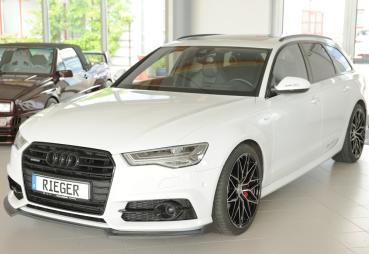 Rieger Spoilerschwert für Audi A6 (4G/C7) ABS schwarz matt (Lackierung erforderlich) Y 00055340