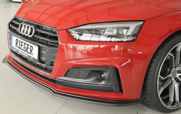 Rieger Spoilerschwert für Audi A5 (B9/F5) ABS schwarz matt (Lackierung erforderlich) Y 00055485