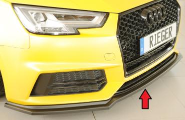 Rieger Spoilerschwert für Audi A4 (B9/F4) ABS schwarz matt (Lackierung erforderlich) Y 00055550