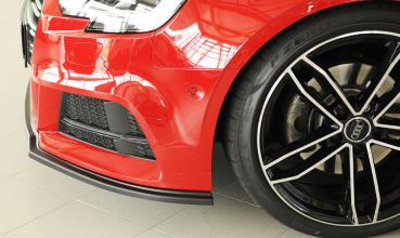 Rieger Spoilerschwert für Audi A3 S3 (8V) ABS schwarz matt (Lackierung erforderlich) Y 00056811