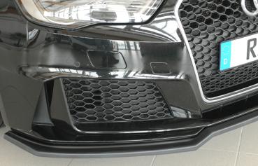 Rieger Spoilerschwert für Audi RS3 (8V) ABS schwarz matt (Lackierung erforderlich) Y 00056828