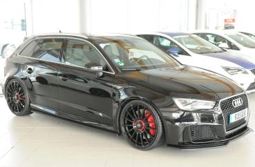 Rieger Spoilerschwert für Audi RS3 (8V) ABS schwarz matt (Lackierung erforderlich) Y 00056828