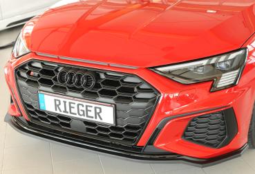 Rieger Spoilerschwert für Audi A3 S3 (GY) ABS schwarz matt (Lackierung erforderlich) Y 00056830