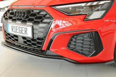 Rieger Spoilerschwert für Audi A3 S3 (GY) ABS schwarz matt (Lackierung erforderlich) Y 00056830