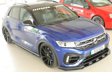 Rieger Spoilerschwert nur für R / R-Line für VW T-Roc R (A1) ABS schwarz matt (Lackierung erforderlich) Y 00059100
