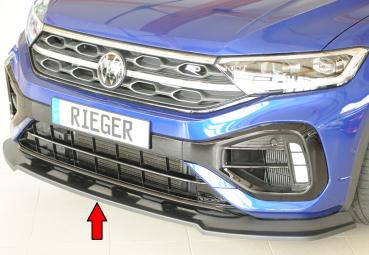 Rieger Spoilerschwert nur für R / R-Line für VW T-Roc R (A1) ABS schwarz matt (Lackierung erforderlich) Y 00059100