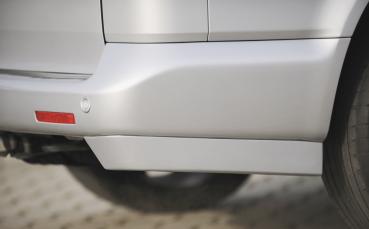 Rieger Heckschürzenansatz rechts für VW T5 Bus ABS schwarz matt (Lackierung erforderlich) Y 00059254