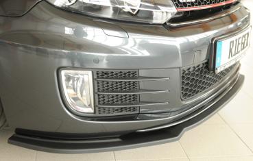 Rieger Spoilerschwert nur für GTI / GTD für VW Golf 6 GTI ABS schwarz matt (Lackierung erforderlich) Y 00059528