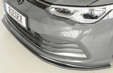 Rieger Spoilerschwert für VW Golf 8 ABS schwarz matt (Lackierung erforderlich) Y 00059600