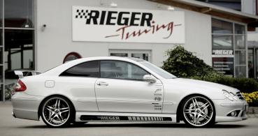 Rieger Spoileransatz für Mercedes CLK (W209) ABS schwarz matt (Lackierung erforderlich) Y 00071010