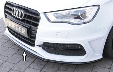 Rieger Spoilerschwert für Audi A3 S3 (8V) Glossy schwarz glänzend Y 00088115