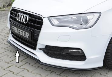 Rieger Spoilerschwert für Audi A3 S3 (8V) Glossy schwarz glänzend Y 00088116
