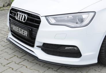 Rieger Spoilerschwert für Audi A3 S3 (8V) Glossy schwarz glänzend Y 00088116
