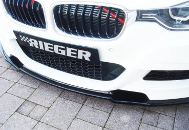 Rieger Spoilerschwert für BMW 3er F30 (3L) Glossy schwarz glänzend Y 00088117