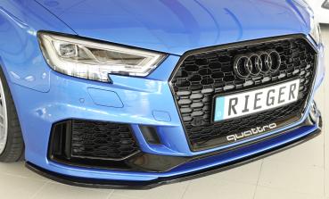 Rieger Spoilerschwert für Audi RS3 (8V) Glossy schwarz glänzend Y 00088161