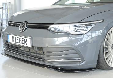 Rieger Spoilerschwert für VW Golf 8 Glossy schwarz glänzend Y 00088203