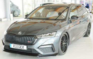 Rieger Spoilerschwert für Skoda Octavia RS (NX) Glossy schwarz glänzend Y 00088250