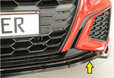 Rieger Spoilerschwert für Audi A3 S3 (GY) Glossy schwarz glänzend Y 00088282