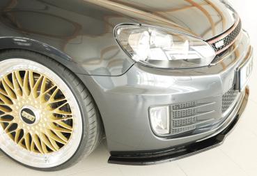 Rieger Spoilerschwert nur für GTI / GTD für VW Golf 6 GTI Glossy schwarz glänzend Y 00088390