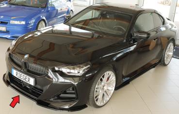 Rieger Spoilerschwert für BMW 2er G42 (G2C) Glossy schwarz glänzend Y 00088432