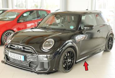Rieger Seitenschwelleransatz links für Mini Cooper C (FM6/F66/F67) Glossy schwarz glänzend Y 00088441