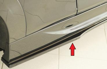 Rieger Seitenschwelleransatz rechts für Mini Cooper C (FM6/F66/F67) Glossy schwarz glänzend Y 00088442