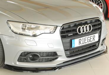 Rieger Spoilerschwert für Audi A6 S6 (4G/C7) Glossy schwarz glänzend Y 00088452