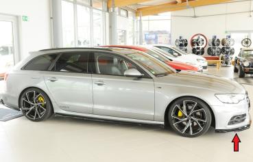 Rieger Spoilerschwert für Audi A6 S6 (4G/C7) Glossy schwarz glänzend Y 00088452