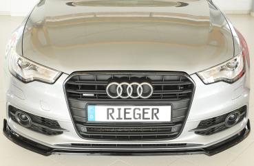 Rieger Spoilerschwert für Audi A6 S6 (4G/C7) Glossy schwarz glänzend Y 00088452
