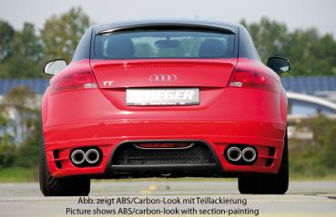 Rieger Heckansatz für Audi TT (8J) Carbon Look glänzend K 00099050