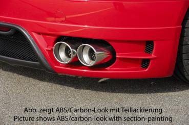 Rieger Heckansatz für Audi TT (8J) Carbon Look glänzend K 00099050