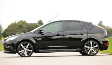 Rieger Seitenschweller links für Ford Focus 2 Carbon Look glänzend Y 00099114