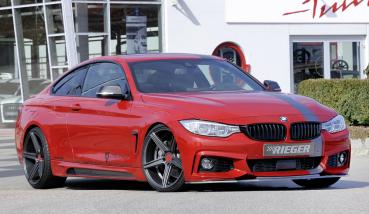 Rieger Spoilerschwert für BMW 4er F36 (3C) Carbon Look glänzend K 00099238