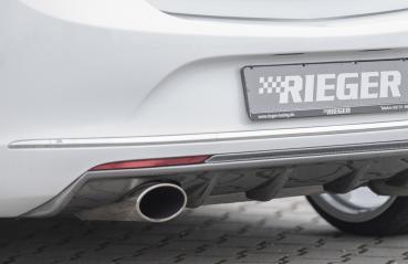 Rieger Heckeinsatz für Opel Astra J Carbon Look glänzend K 00099272