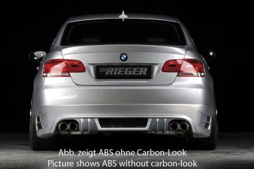 Rieger Heckansatz für BMW 3er E92/E93 Carbon Look glänzend K 00099569