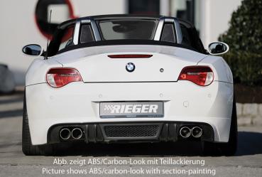 Rieger Heckansatz für BMW Z4 (E85) Carbon Look glänzend K 00099857