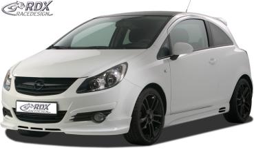 RDX Frontspoiler für OPEL Corsa D Frontlippe Front Ansatz Spoilerlippe