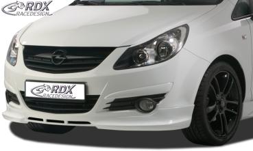 RDX Frontspoiler für OPEL Corsa D Frontlippe Front Ansatz Spoilerlippe