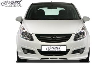 RDX Frontspoiler für OPEL Corsa D Frontlippe Front Ansatz Spoilerlippe