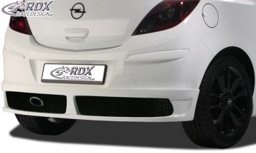 RDX Heckansatz für OPEL Corsa D Heckschürze Heck