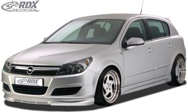 RDX Frontspoiler für OPEL Astra H 4/5 türig Frontlippe Front Ansatz Spoilerlippe