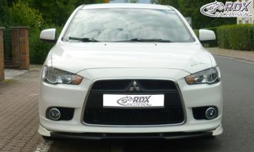 RDX Frontspoilerlippe VARIO-X für MITSUBISHI Lancer Sportback 2008+ Frontlippe Front Ansatz Vorne Spoilerlippe
