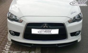 RDX Frontspoilerlippe VARIO-X für MITSUBISHI Lancer Sportback 2008+ Frontlippe Front Ansatz Vorne Spoilerlippe