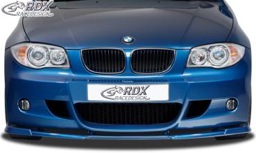 RDX Frontspoilerlippe VARIO-X für BMW 1er E81 / E87 (M-Paket bzw. M-Technik Frontstoßstange) Frontlippe Front Ansatz Vorne Spoilerlippe